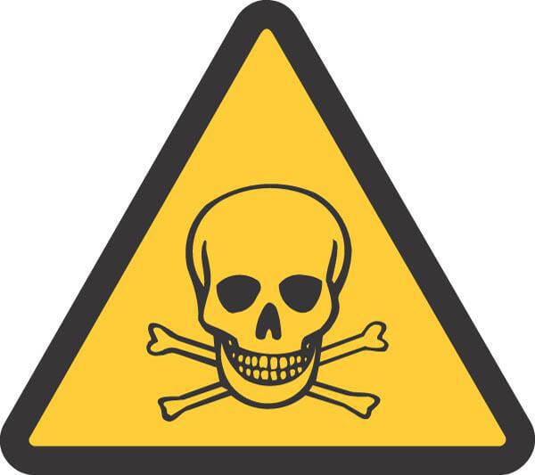 Příkazové a zákazové značky, Jed