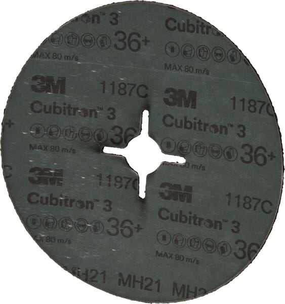 Disque fibre Cubitron™ 3 1187C 180mm K36  — réf. 7100309795