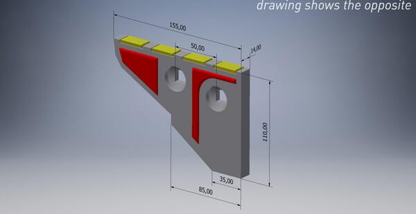 Nez C/Sep carb. D.adapt. sur Kuhn vue 2