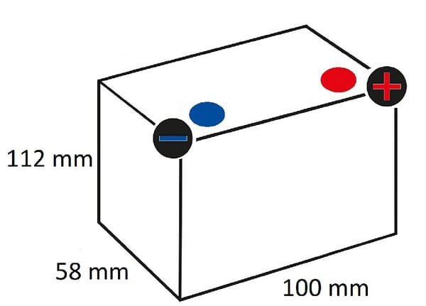 Käynnistysakku Varta 12V 3Ah 30A - Auton Akut ja Ajoneuvoakut - 503013003I314PS - 3