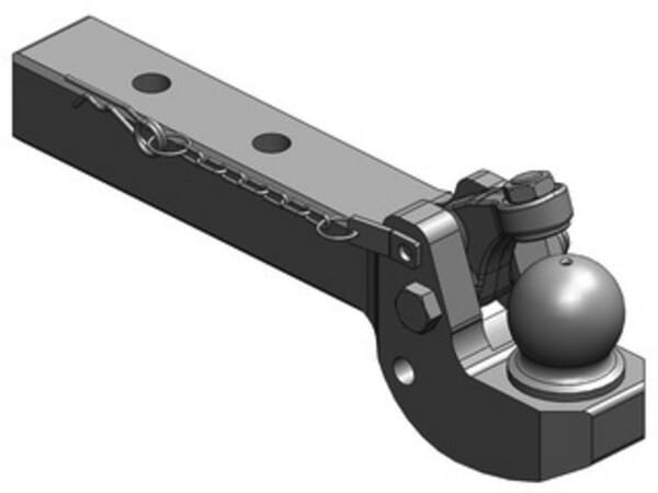 Pièce d'attelage K80 vue 2