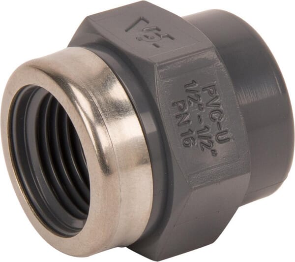 Manchon adaptateur 1/2" x F 1/2" — réf. PVC7SOC12F
