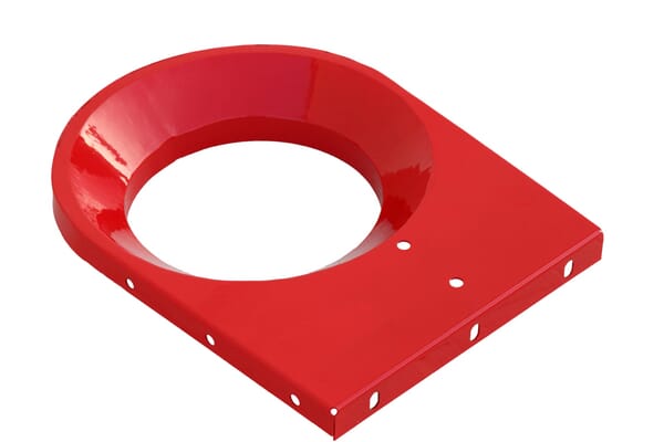 Objímka dopravníku obilí