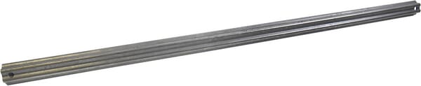 Tube profilé intérieur S5H, en étoile, diamètre 61 x 47 x 4,5 mm, longueur : 1 400 mm · réf. 75452301400