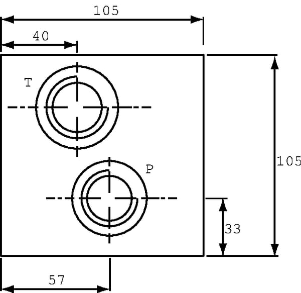 Plaque de base NG10 vue 5