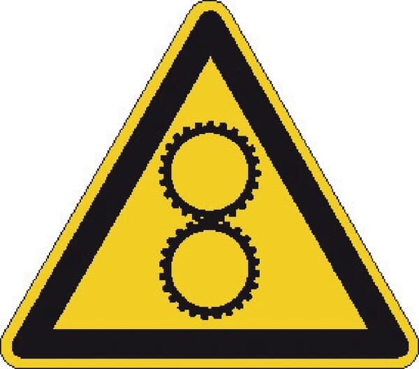Příkazové a zákazové značky, rotující díly