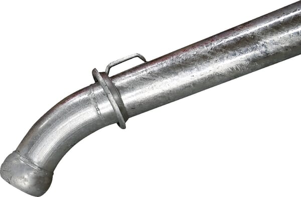 Sací trubka s 45° oblouk a vnitřní spojovací Italský systém