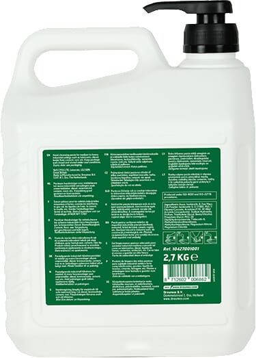 Čisticí prostředek na ruce Dreumex Special 2,7 kg, kanystr s pumpičkou