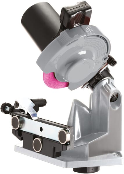 Bruska pilových řetězů MICROJolly 10,8 V, montáž na pilový list, Tecomec