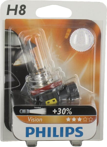 Ampoule H8 12V 35W PGJ19-1 Philips · réf. GL12360B1