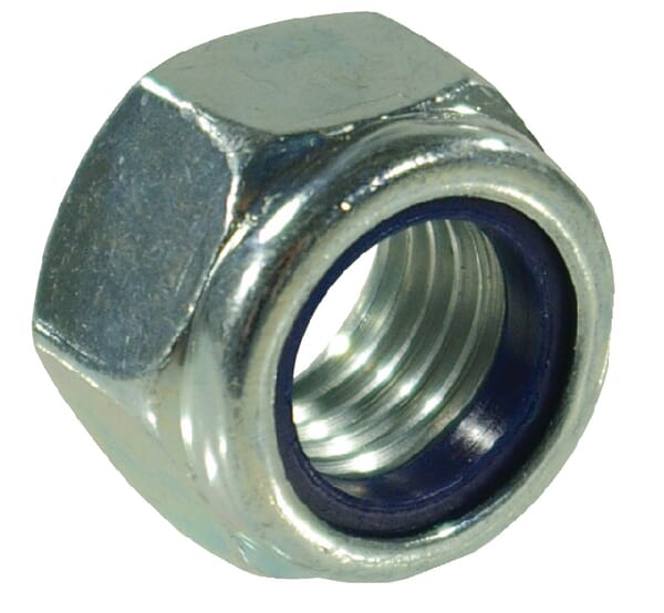 Écrou hexagonal autobloquant haut DIN982 M12x1.75 acier zingué Classe 8 Kramp — réf. 98212