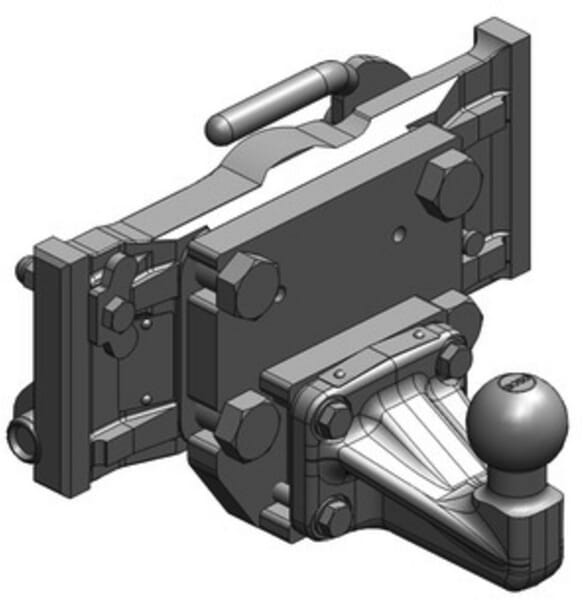Accouplem. p. rotule K50 325mm vue 2