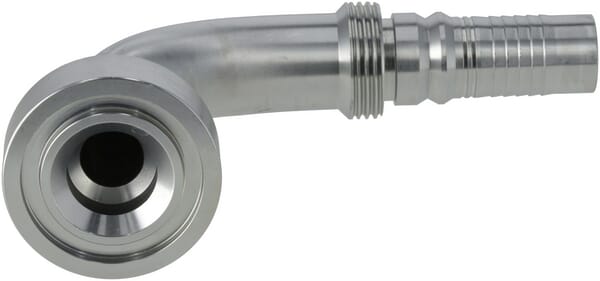 Raccord à sertir 4SH-DN20 bride Ø 47,6 mm 90° · réf. SFSCH201690G2