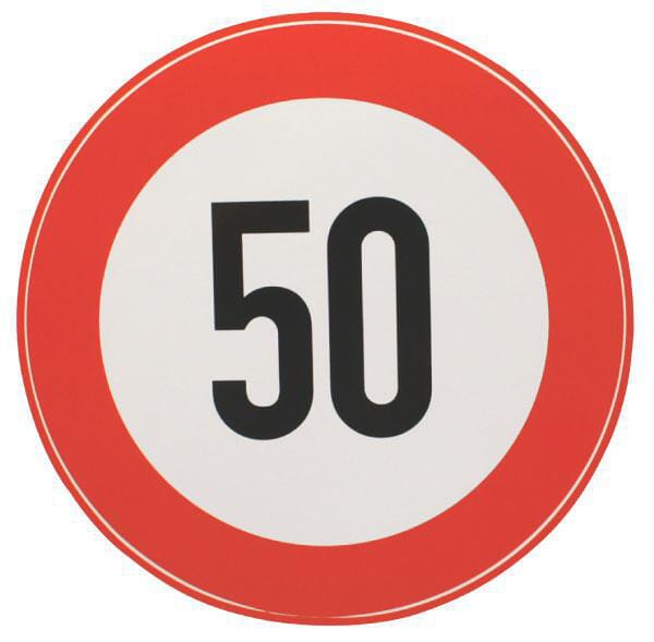 Autocollant de signalisation · réf. BF50S