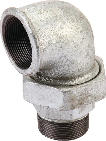 Šroubení koleno 90° pozink. IG/AG 2"