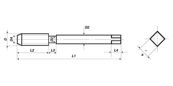Tariere hss m 5 vue 2