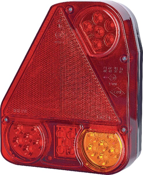 Feu arrière LED rectangle gauche câblé — réf. LA45001