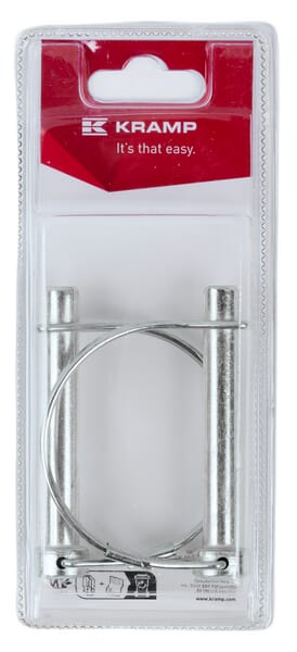Goupille de verrouillage en fil métallique 10 mm x 70 mm (2) — réf. KRLP1070KRP02B