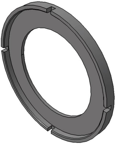 Bague de support 84,8x6 — réf. 11601000