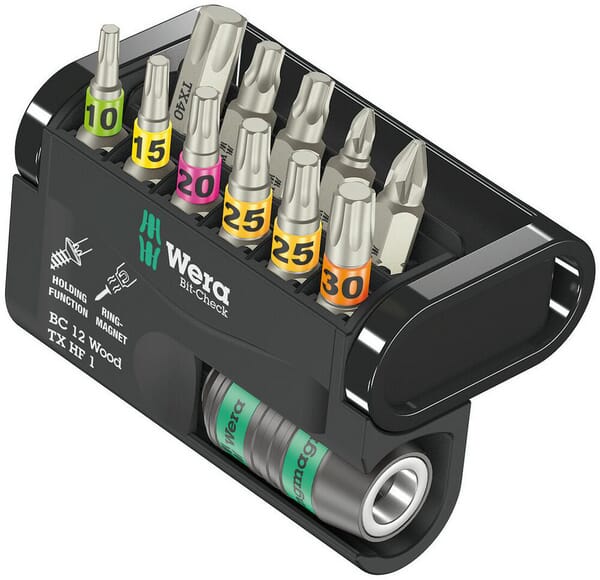 Jeu de 12 embouts bois 12 TX HF 1 · réf. 05057435001