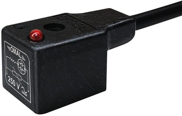 Connecteur avec câble moulé · réf. MCB25130
