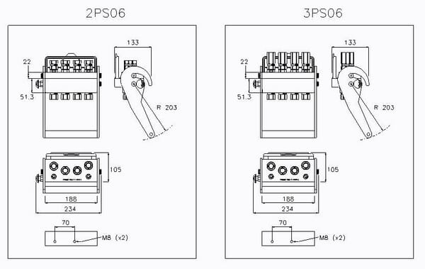 Multifaster DN10-4xM22X1,5 - Multifaster - 2PS064222MC - 3