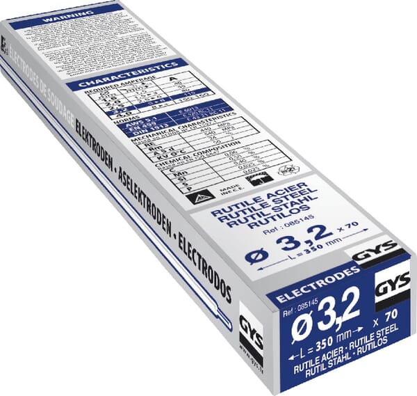 Électr. rutil 3,2x350mm (70x) · réf. 085145GYS