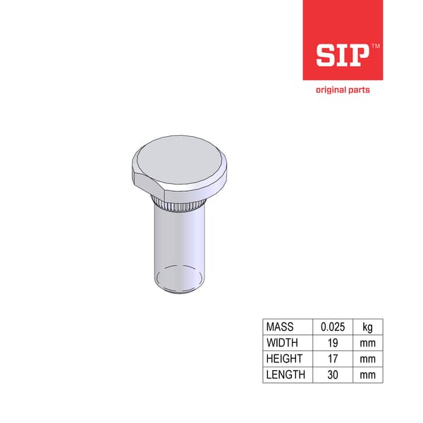 Vis M10x26 Dacromet · réf. 745030820