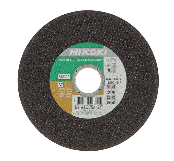 Disque à tronçonner inox 125x1mm — réf. 782302