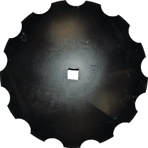 Disque de herse crénelé 660x8 Tr.41 — réf. HD661841KR