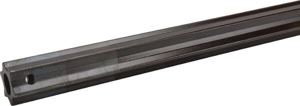 Tube profilé intérieur S4GA, en étoile, diamètre 51 x 37 x 4,5 mm, longueur : 1 400 mm · réf. 7544981400