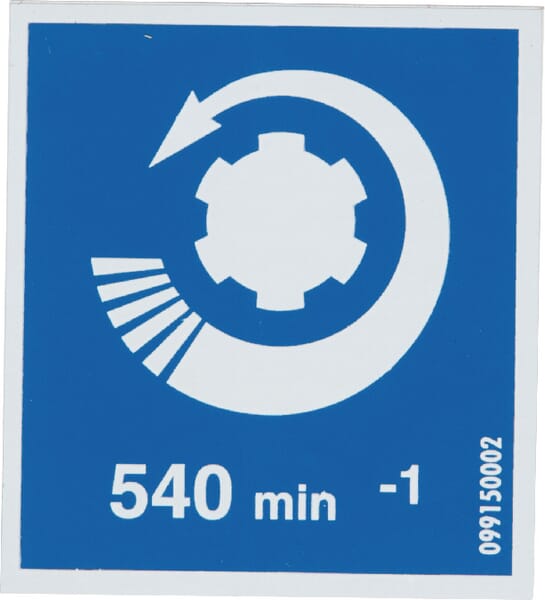 Autocollant · réf. 09915000