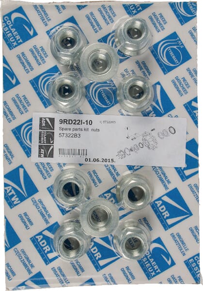 Écrou de roue M22x1.50 acier · réf. 9RD22I10