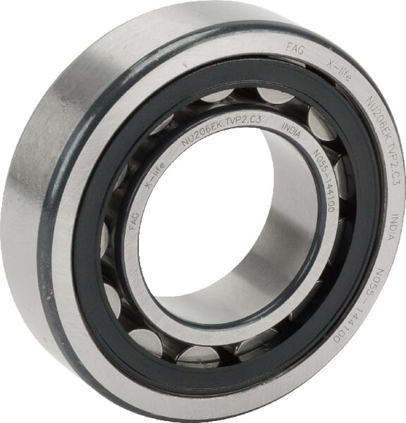 Roulement à rouleaux cylindriques 30x62x16mm INA/FAG · réf. NU206EXLKTVP2C3