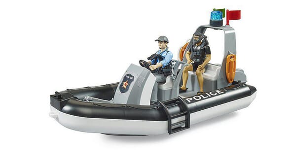 Bateau gonflable de la police bworld · réf. U62733