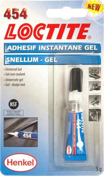 Gel adhésif instantané 454 - 5gr · réf. LC303266