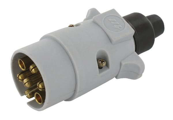 Fiche 7 pôles PVC 12V — réf. LA140069