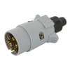 +7-pole plug PVC 12V  ISO 3732