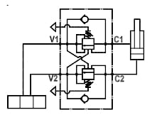 Valve d’équilibrage 3/8 à bride et ventilée vue 3