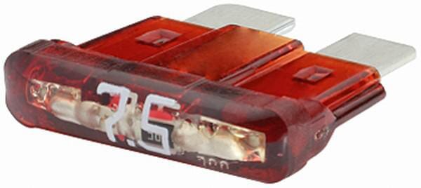 Fusible lame standard 12V 7,5A longueur 18,8mm brun pack 10x Hella · réf. 8JS711683082
