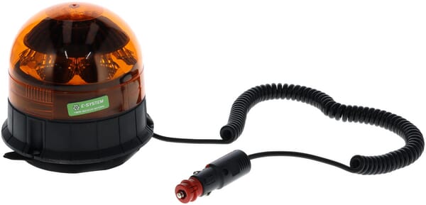 Gyrophare LED, 17W, 12-24V, ambre, magnétique, Ø 142x141mm, E-VENUS par Sacex — réf. 2143LV5E08