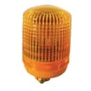 Rotating beacon Halogen, round, 12V, amber, housing: yellow, bolt on, Ø 135mm x221mm, KL 7000 by Hella