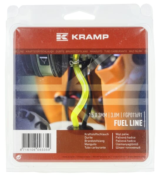 Palivová hadice 1,5x3mm 3,8m