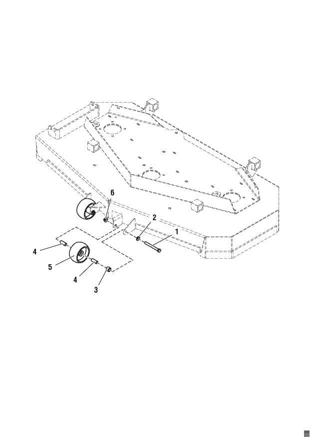 Žací jednotka 48" rám