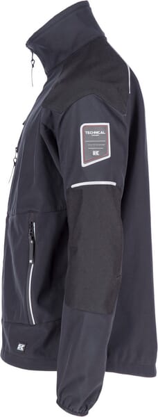 veste Softshell noire 5XL vue 2
