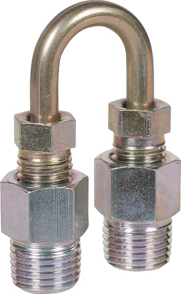 Coude 180° M10x1 complet · réf. CLZVE2RB