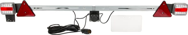 Panneau lumineux LED 12V 1,4-2,1m, câble 7,5m, fiche 7 broches avec prise 7 broches — réf. LA65020KR