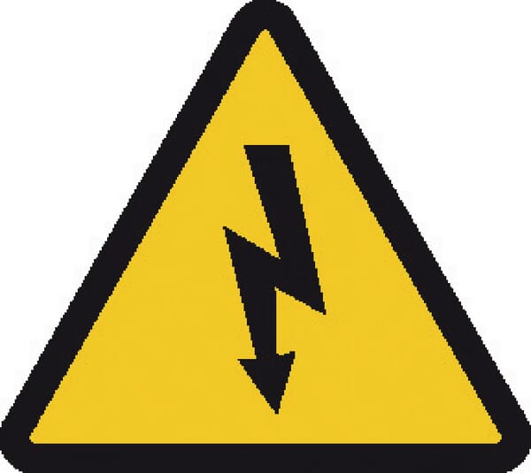 Příkazové a zákazové značky, Napětí