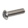 ISO7380ULS Tornillos de cabeza redonda plana con hexágono interior, métricos, acero inoxidable A2 - AISI 304