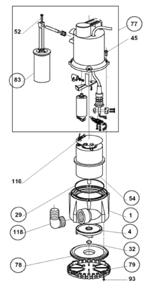 Náhradní díly NOVA 180 A